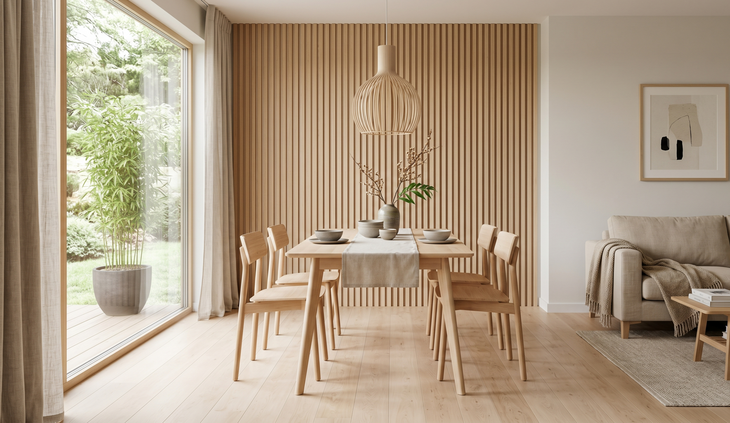 Hout in Japandi: De Harmonie van Natuur en Minimalisme in je Interieur