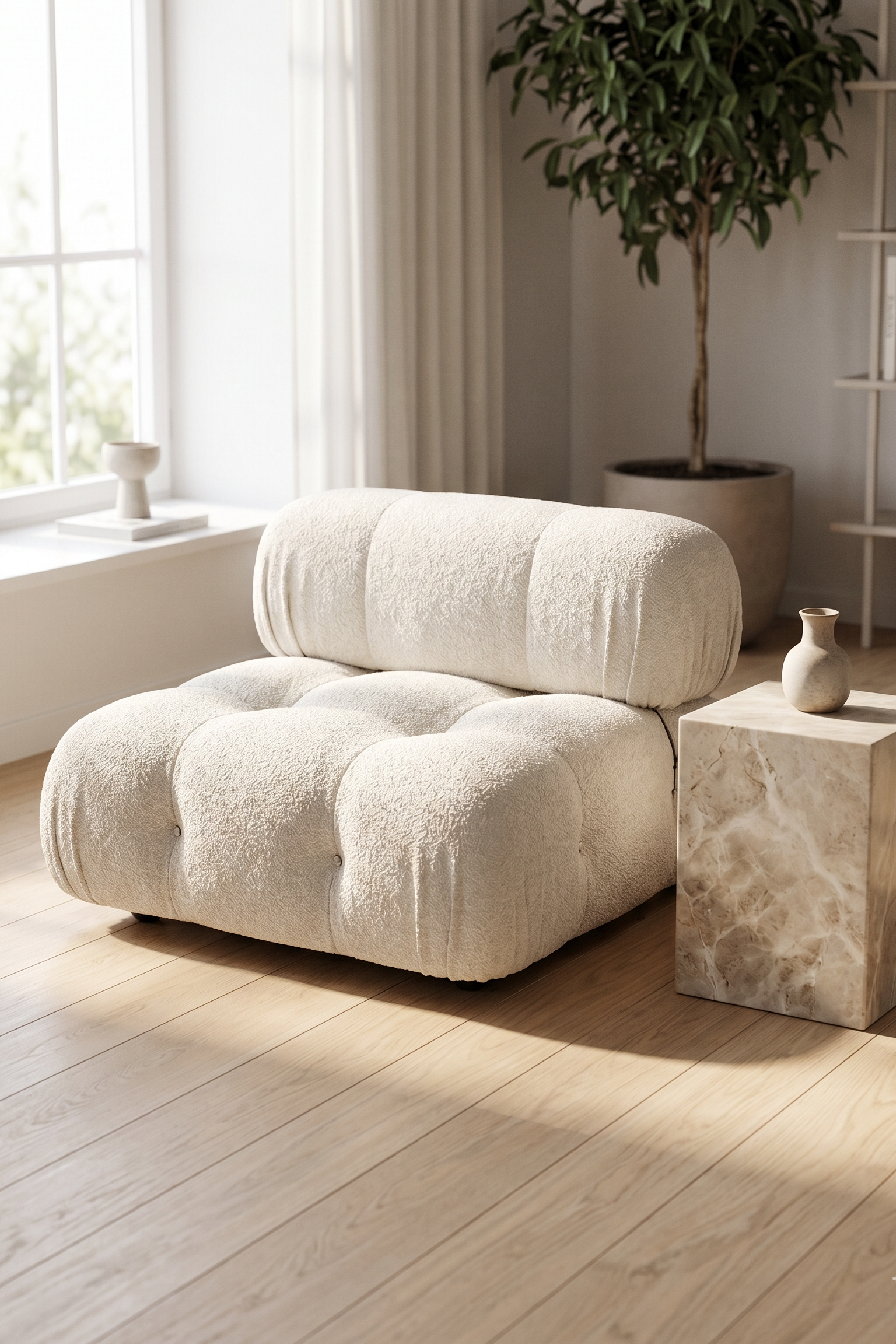 The Bubble Sofa dupe!