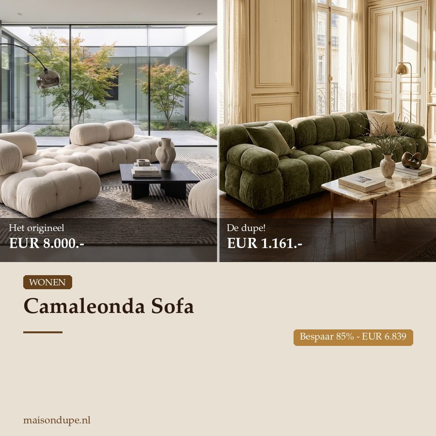 Bubble Sofa dupe! Voor een fractie van de prijs
