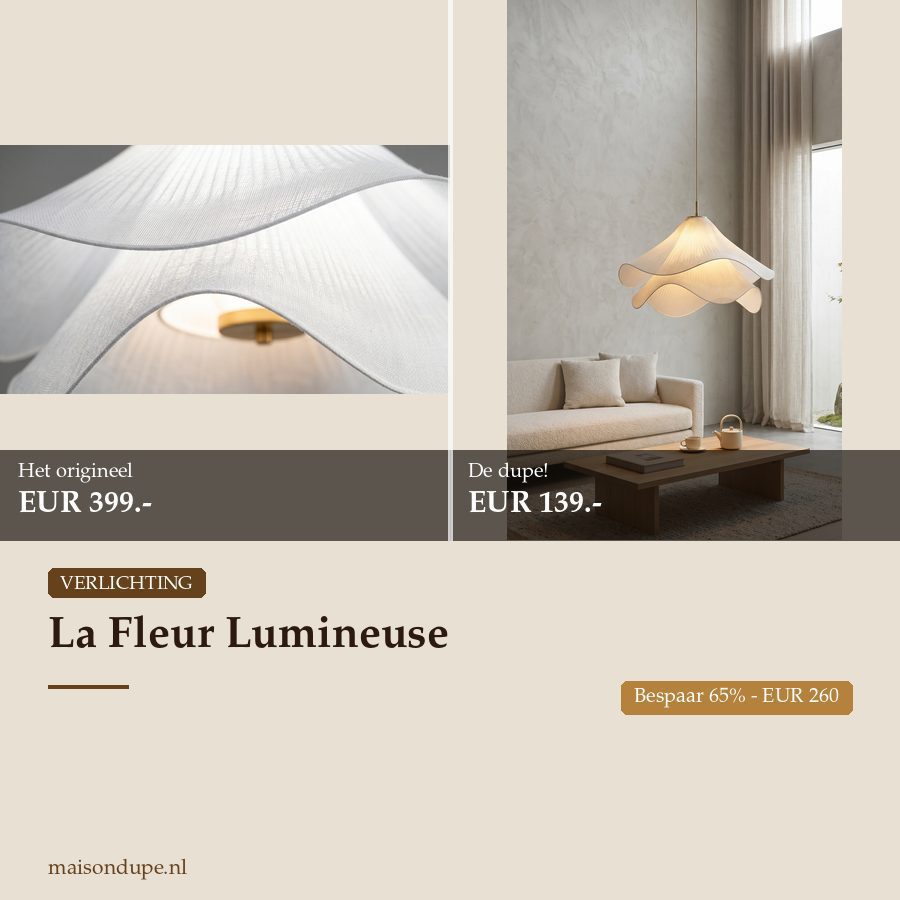La Fleur Lumineuse dupe: Prachtig alternatief