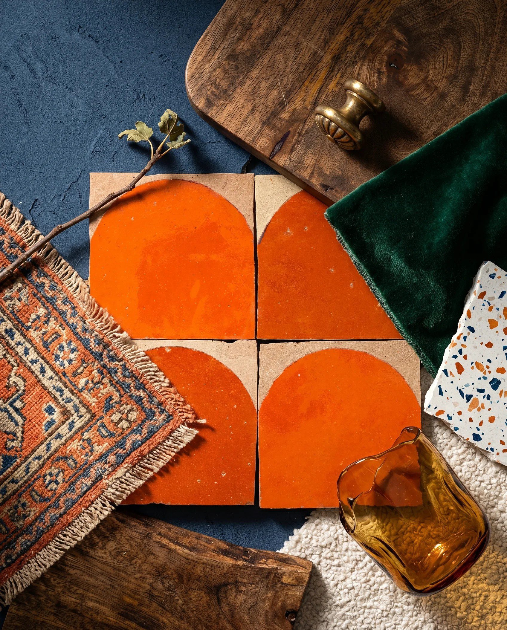 Zellige luna orange tegels in je interieur: een warme, zonnige sfeer