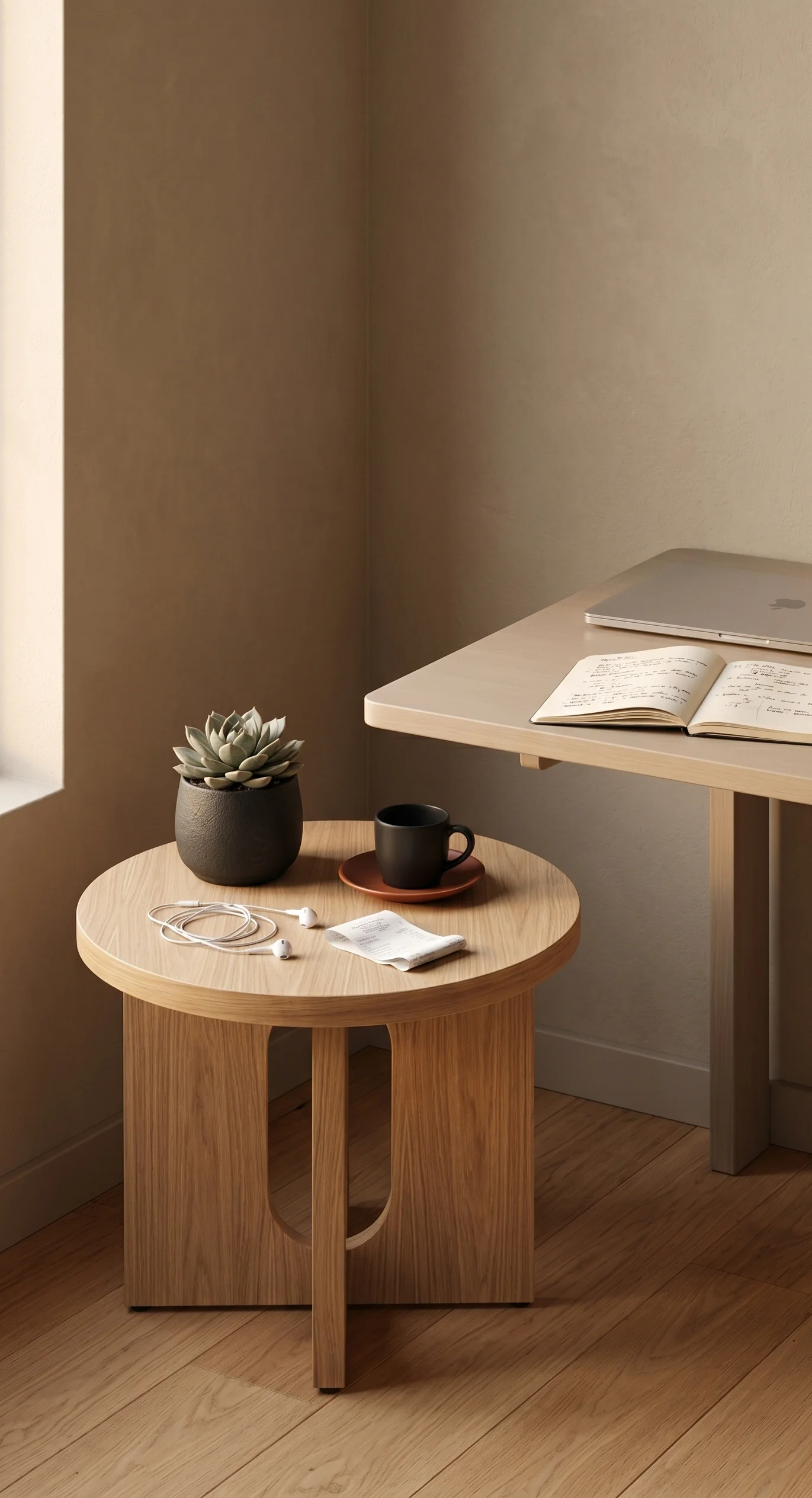 Panton Chair dupe pale rose sfeerbeeld 3