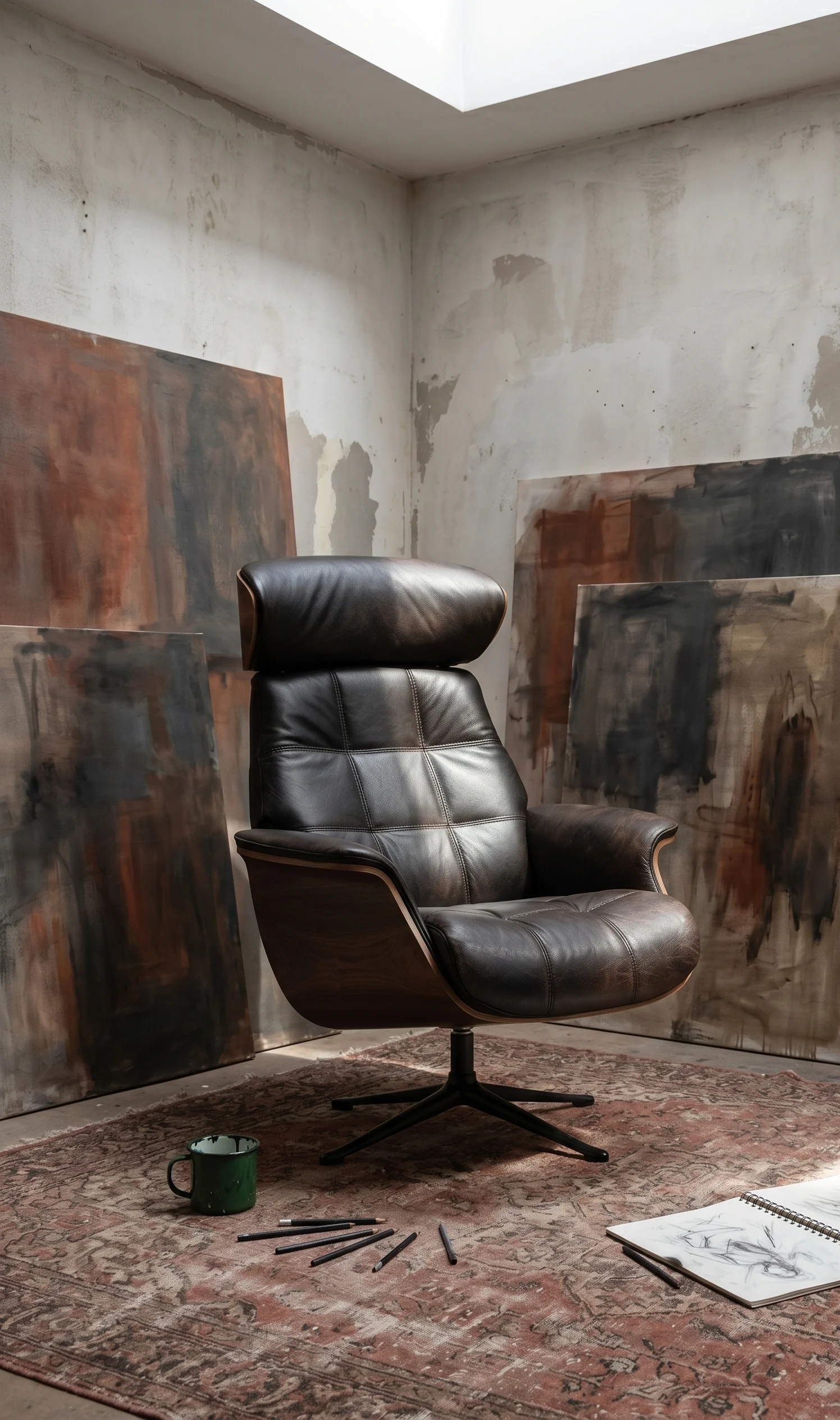 Eames Lounge Chair dupe gevonden voor €1.589 (en hij is stijlvol)